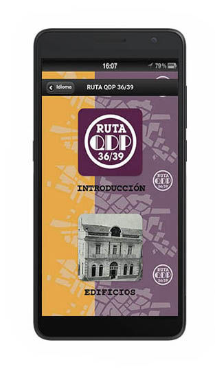 Menu principal audioguia AG95