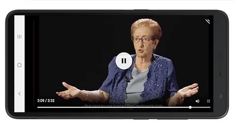 Audio-guias AG95: reprodução de vídeo