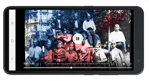 Audio-guias AG95: reprodução de vídeo