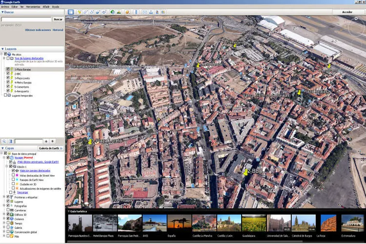 Audioguia GPS para comboios turisticos: itinerários facilmente configuráveis com Google Earth