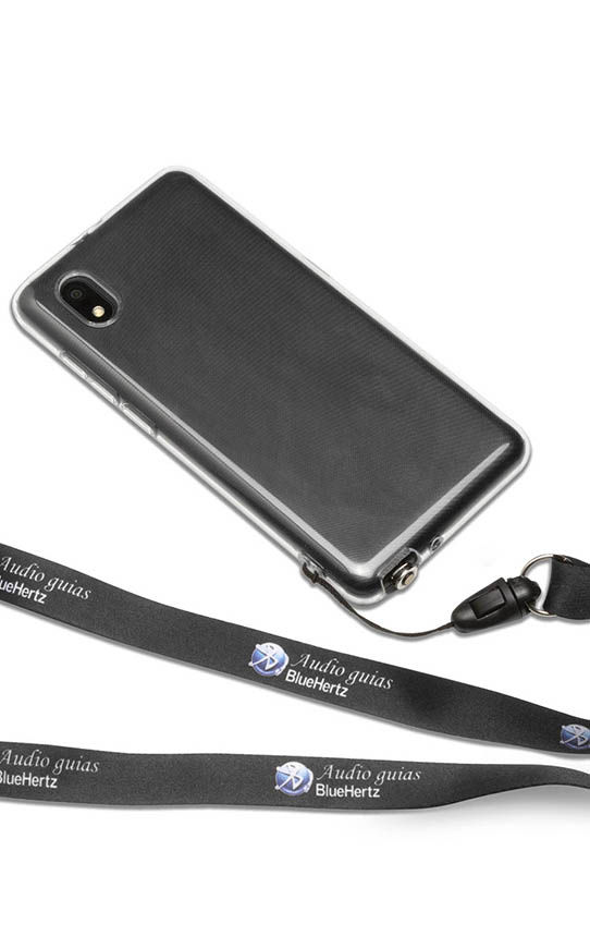 Audioguia AG95 con ecrã tátil (guia multimédia)