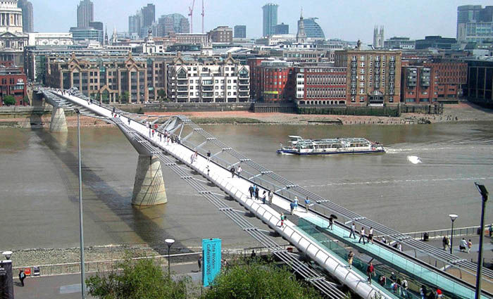 Audioguia de Londres - Millenium Bridge
