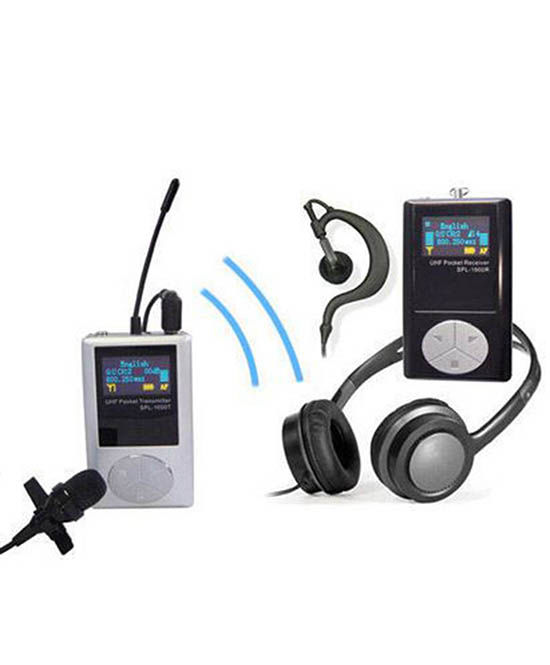 Radio-guias SPL1500 (guiado de grupo, tour guide)
