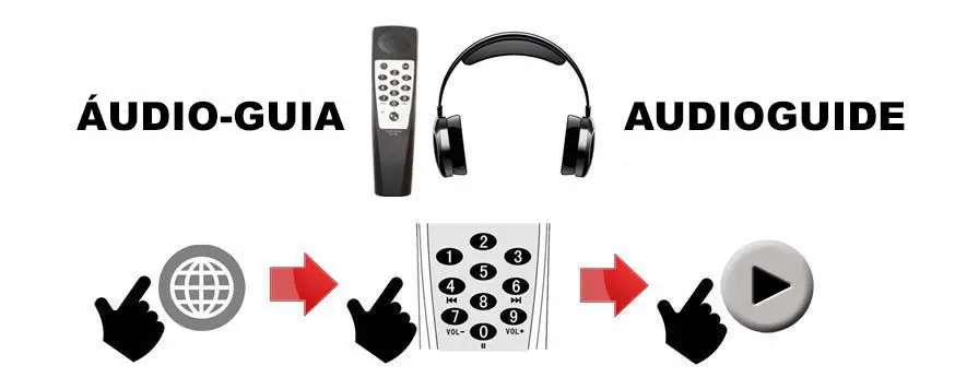audioguia disponível em vários idiomas