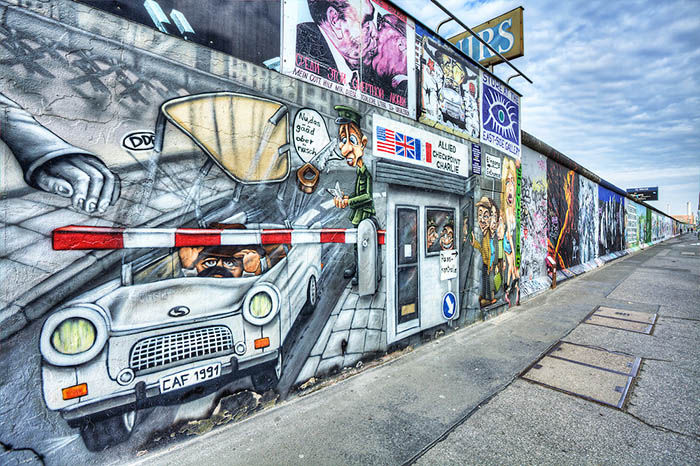 Audioguia de Berlim - East Side Gallery