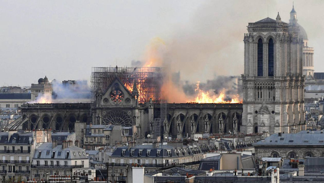 Incendie de Notre Dame de Paris, avril 2019